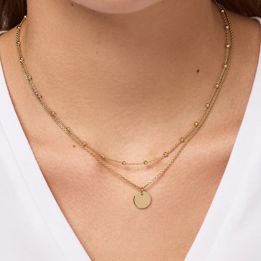 Ana Luisa gold layered necklace